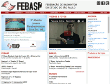 Tablet Screenshot of febasp.org.br